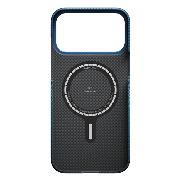 Чехол для iPhone 17 Pro Pitaka Ultra-Slim Case (KI1703MGP) Moonrise, синий