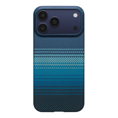 Чехол для iPhone 17 Pro Pitaka Ultra-Slim Case (KI1703MGP) Moonrise, синий