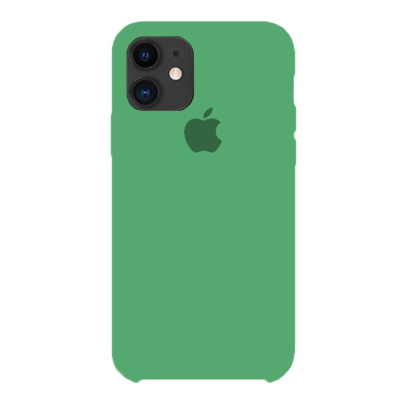Чехол Silicone Case для Apple iPhone 11 Green, зеленый