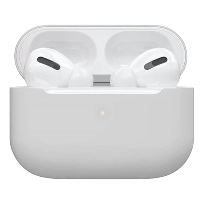 Чехол Silicone Case для Apple AirPods Pro White, белый