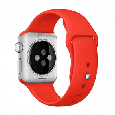 Ремешок для Apple Watch 42/44 mm Red, красный