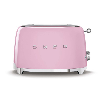Тостер на 2 ломтика SMEG 50s style (TSF01PKEU) Розовый