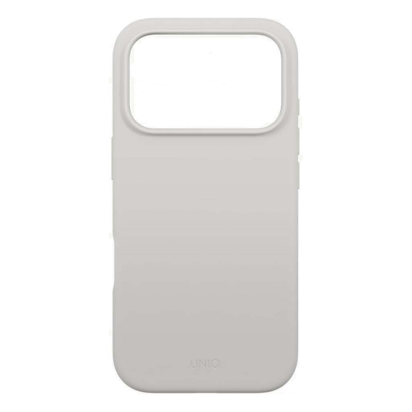 Чехол для iPhone 17 Pro с MagSafe UNIQ LINO (IP6.3P(2025)-LINOMMGRY) Mist Grey, серый