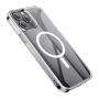 Чехол hoco. Magnetic Smartphone CASE для Apple iPhone 15 Pro Max Прозрачный