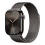 Apple Watch Series 10, 42 мм корпус из титана цвета «Slate», ремешок Milanese Loop цвета «Slate»