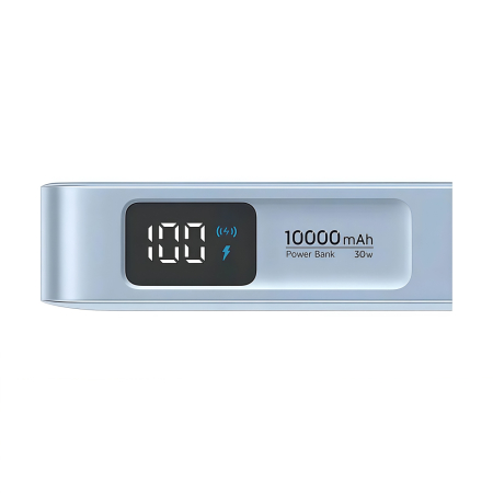 Внешний аккумулятор UGREEN 10000mAh PB773 MagFlow 25Вт Qi2.2 (65958B) Starlight Blue, Голубой