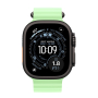 Apple Watch Ultra 3 (2025), 49 мм корпус из титана цвета «Black», ремешок Ocean Band цвета «Neon Green»
