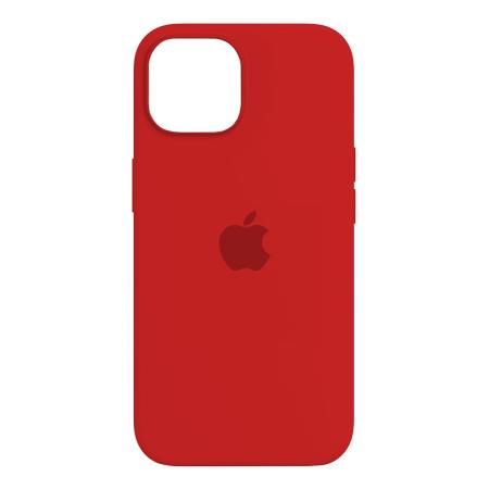 Чехол Silicone Case для Apple iPhone 15 Красный