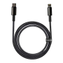 Кабель Baseus Type-C to iP Tungsten Gold Fast Charging Data Cable, 20W, 2 м (CATLWJ-A01) Черный
