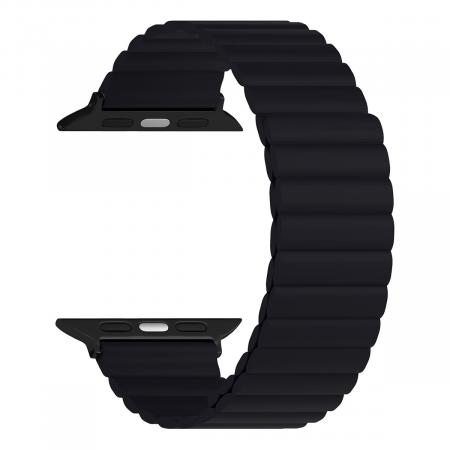 Ремешок для Apple Watch 38/40/41 mm Mutural Watch Band Midnight, черный