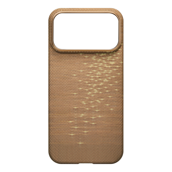 Чехол для iPhone 17 Pro Pitaka Edge Ultra-Slim Case (KI1705AG) Блеск золота