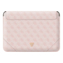 Чехол Guess для ноутбуков 13"/14" Sleeve 4G with Triangle metal logo (GUCS14P4TP) Розовый