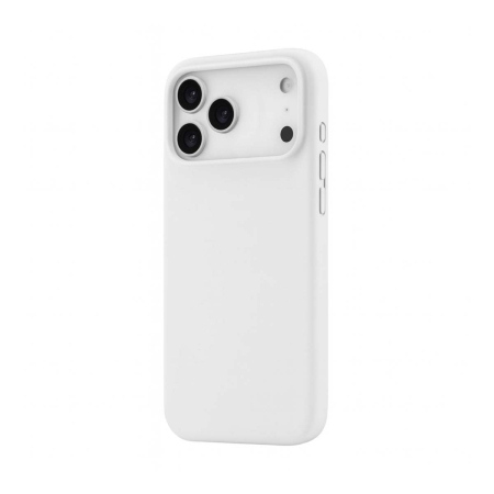 Чехол для iPhone 17 Pro с MagSafe Gurdini Slim Series White, белый