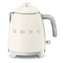 Мини-чайник электрический SMEG 50s Style (KLF05CREU) Cream, кремовый