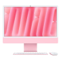 Apple iMac 24" (M4 10C CPU, 10C GPU, 2024) Retina 4,5K, 16Gb, 256Gb SSD (MWV43) Pink, розовый