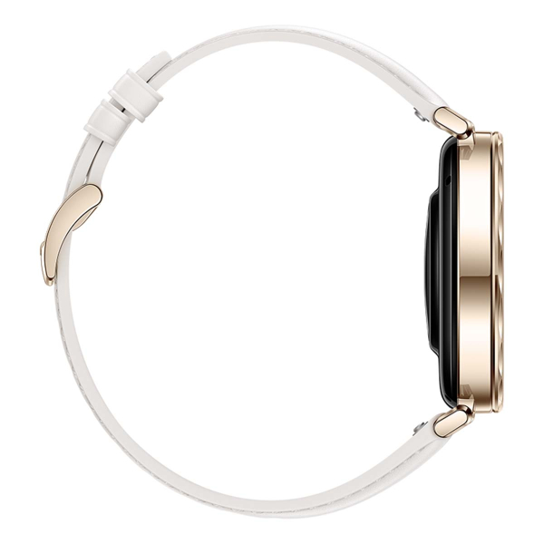 Часы HUAWEI Watch GT 5 Gold, 41 мм, цвет корпуса золотистый, цвет ремешка белый