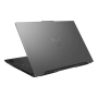 Ноутбук 17.3" ASUS Tuf Gaming A17 FA707NUQ-HX010 (90NR0QH5-M000D0) AMD Ryzen 7 170, 16 Gb DDR5, SSD 512Gb, NVIDIA GeForce RTX 4050 6Gb, Full HD, IPS, Grey, серый