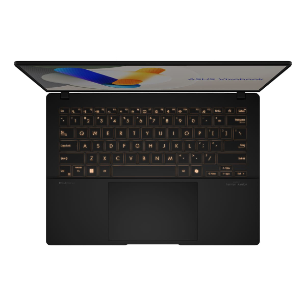 Ноутбук 14.0" ASUS VivoBook S14 (M5406NA-QD109) AMD Ryzen 5 7535HS, 16Gb LPDDR5, SSD 1Tb, AMD Radeon 660M, WUXGA, DOS Neutral Black, чёрный