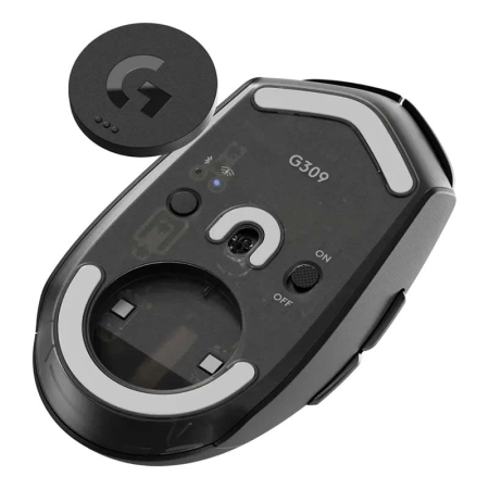 Беспроводная мышь Logitech G309 Lightspeed Wireless Mouse (910-007199) Black, черный