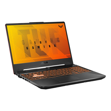 Ноутбук 15.6" ASUS TUF A15 FA506NCG-HN218 (90NR0JF7-M00JD0) AMD Ryzen 7 7445HS, 16Gb DDR5, SSD 512Gb, NVIDIA GeForce RTX 3050 4Gb, IPS, DOS Graphite Black, тёмно-серый