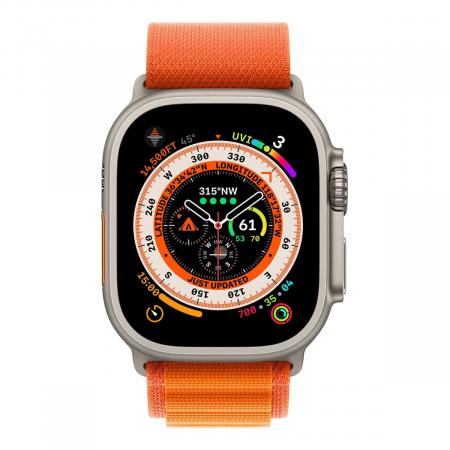 Ремешок для Apple Watch 1-9 Series, SE 38/40/41 mm WiWU Alpine Loop Оранжевый