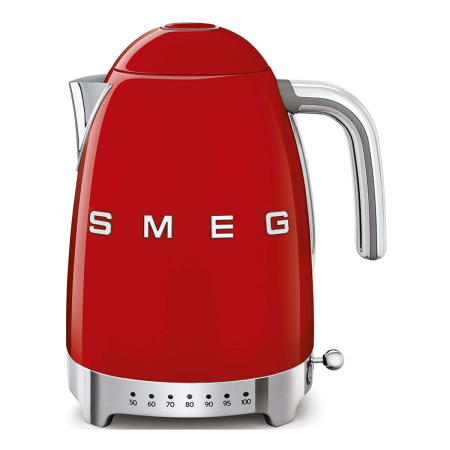 Чайник электрический SMEG 50s Style с регулируемой температурой (KLF04RDEU) Red, красный
