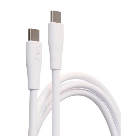 Дата-кабель VLP LITE Color Line USB-C, 60W, 1 м Белый